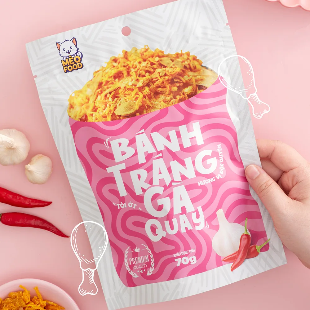 Bánh tráng Gà quay
