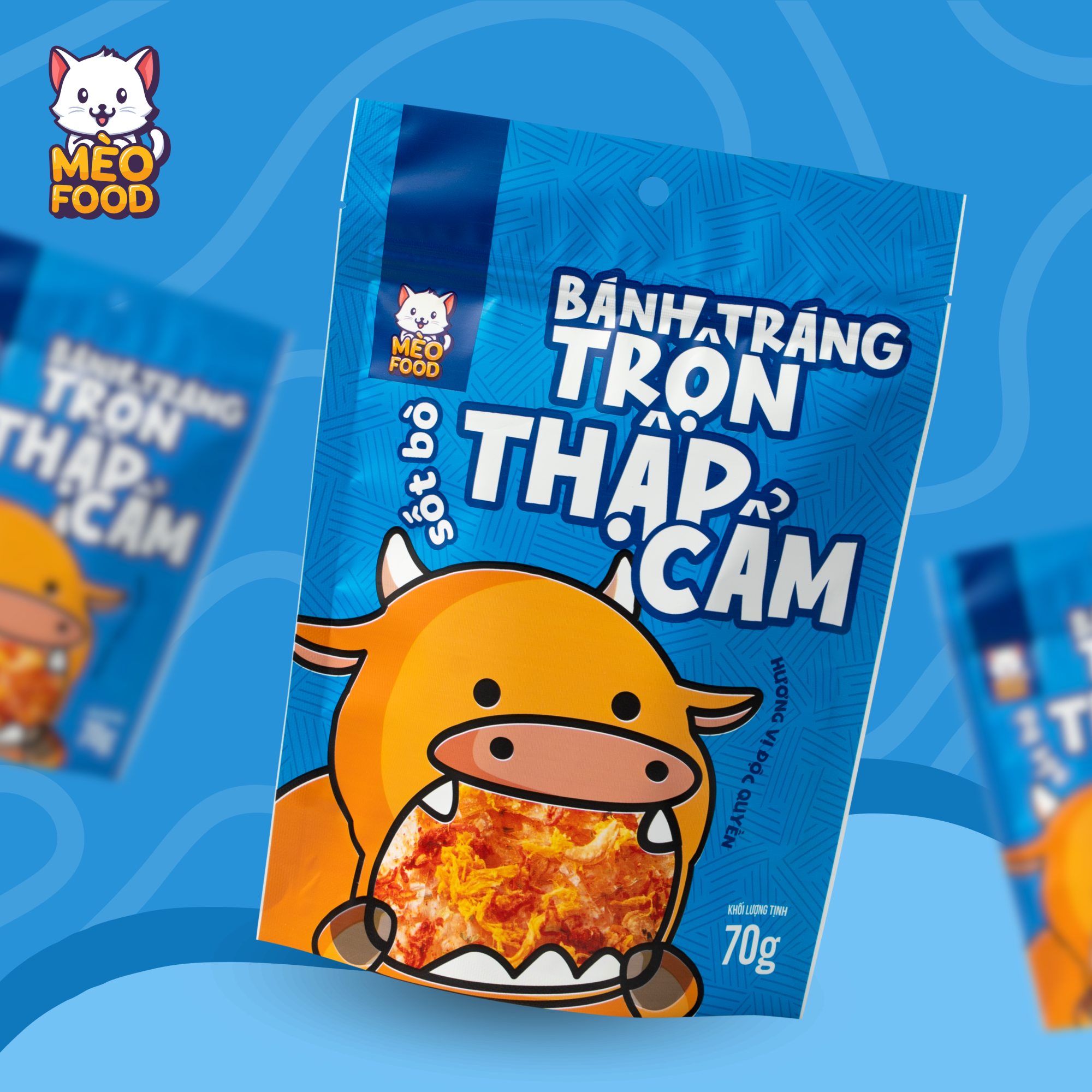 Bánh tráng Trộn thập cẩm sốt bò
